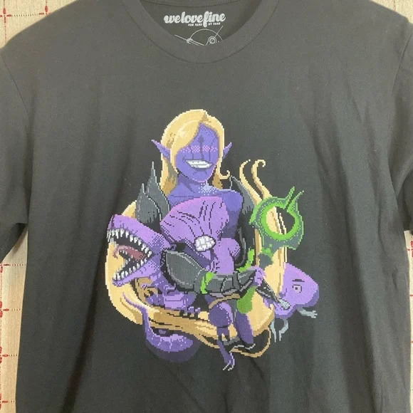 WeLoveFine DOTA 2 Facelift Void Pixel Shirt Sm Imbued Sculptors Pillar Gift Key - Picture 2 of 6